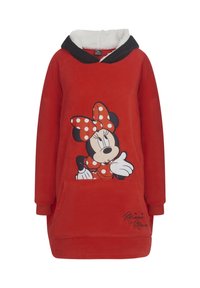 MINNIE MOUSE HOODIE MIT OHREN KUSCHEL - Dressing gown - rot