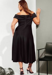 Friends Like These REGULAR FIT BARDOT MIDI  - Denné šaty - black