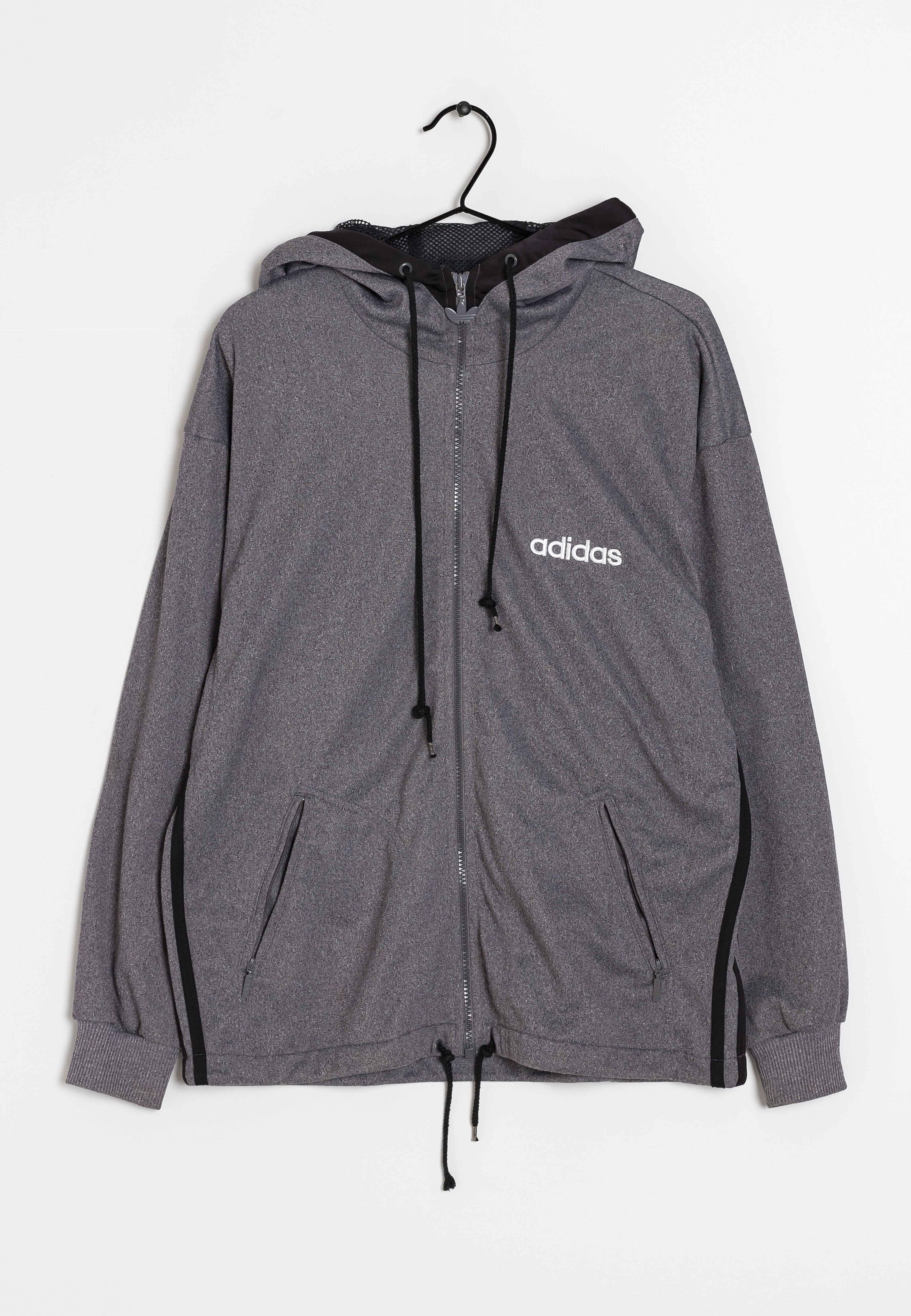 Adidas originals linear jacket grey Clearance