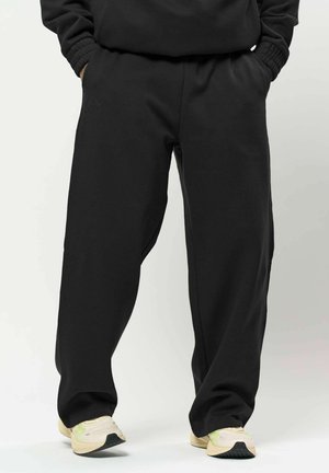 Kappa, LOGO SAKU SWEATPANT UNISEX - Долнище на анцуг - black