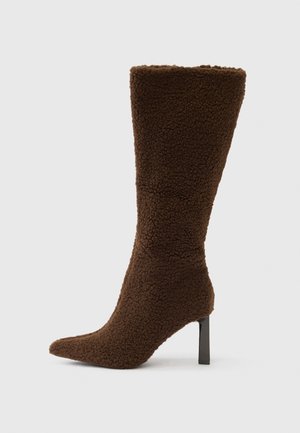 Even&Odd Laarzen - brown shearling