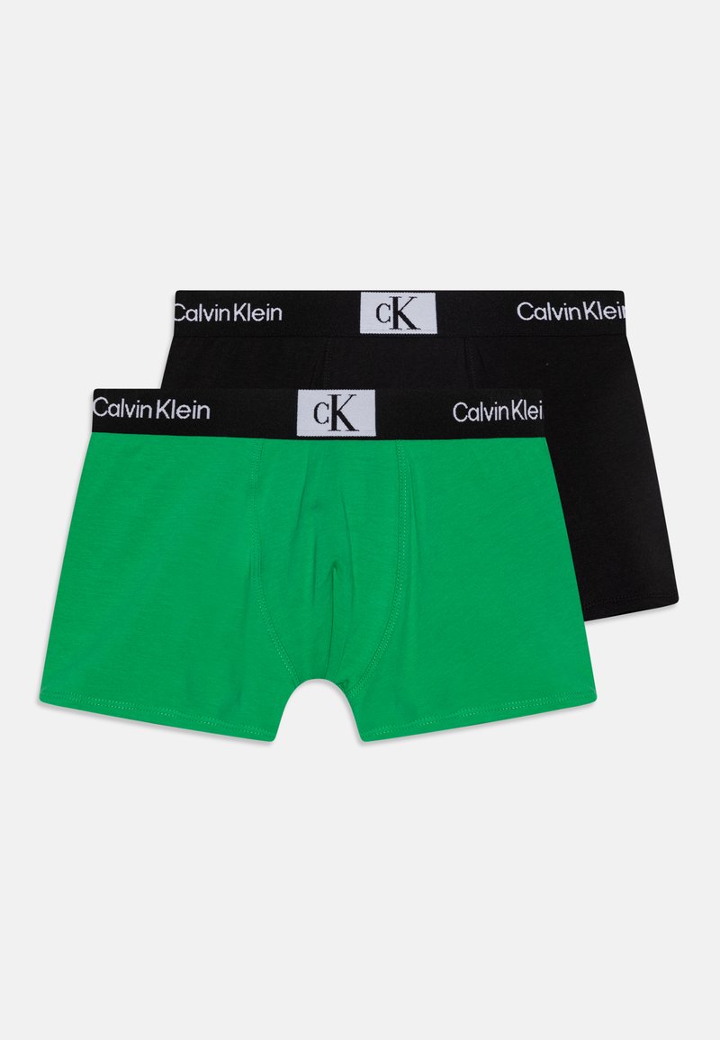 Calvin Klein Underwear TRUNK 2 PACK Panties zestygrass/black/oliv