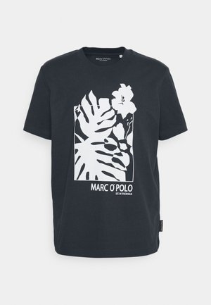 SHORT SLEEVE - Print T-shirt - multi/dark navy