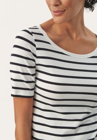 Part Two EAMAJA - T-shirt basic - dark navy stripe