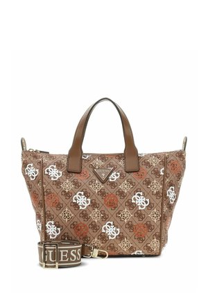 Guess, ELIETTE LOGO TOTE BAG - Handtasche - ginger logo