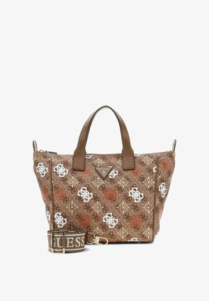 Guess, ELIETTE LOGO TOTE BAG - Handbag - ginger logo