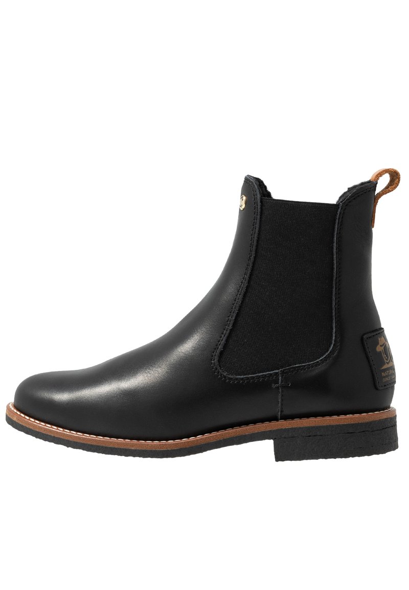 Panama Jack Damen Poppy Chelsea Boot – Wasserdichtes Nubuk-Leder, 6,5 Cm Absatz, Hergestellt In Spanien
