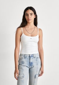 Tommy Jeans TJW ESSENTIAL STRAP 2 PACK - Top - white/red