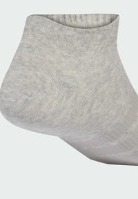 adidas Performance 3 PAIR PACK - Calcetines tobilleros - medium grey heather   white   black