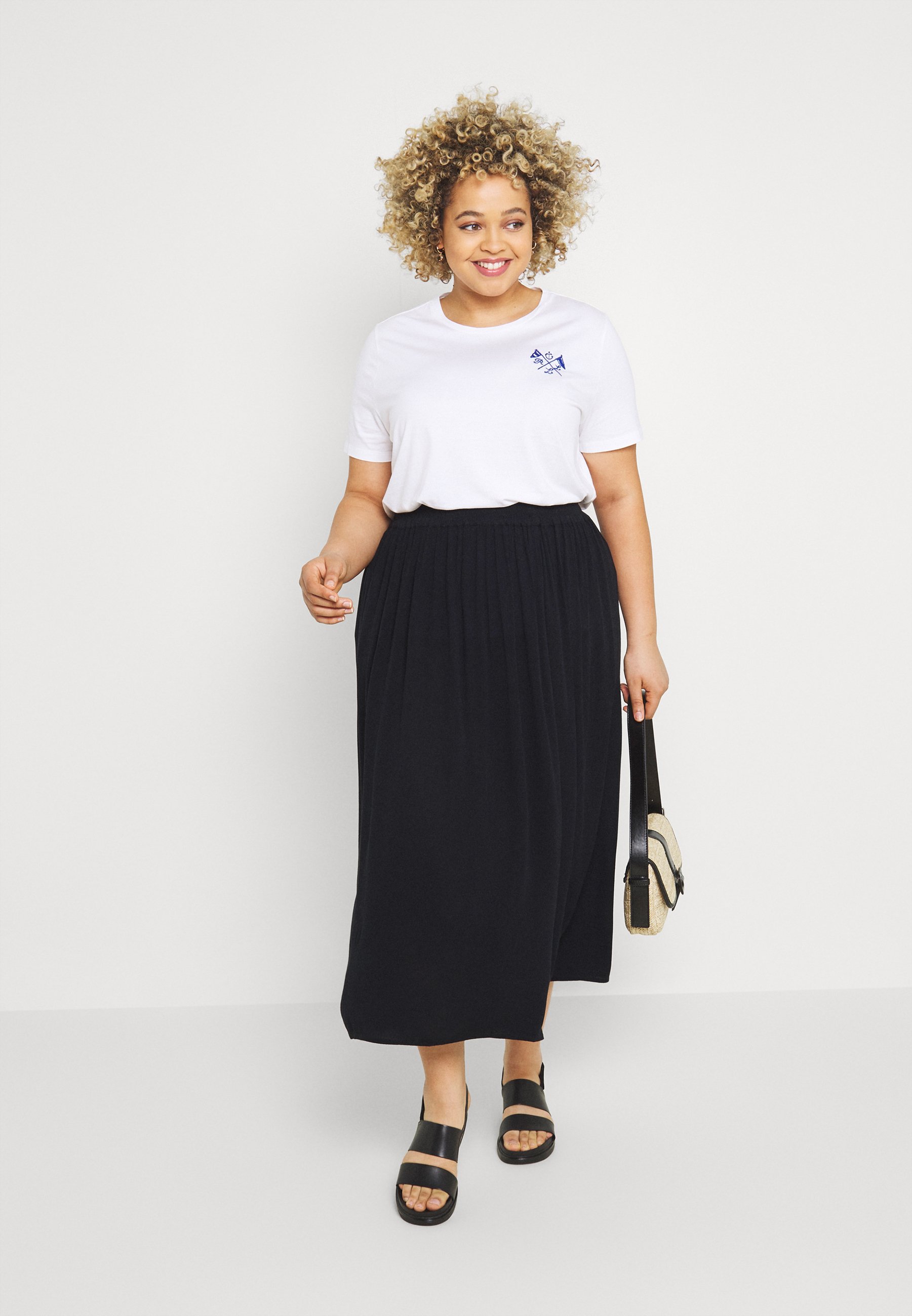 Donna CARTRIB LIFE LONG SKIRT SOLID - Gonna a campana Donna CARTRIB LIFE LONG SKIRT SOLID - Gonna a campana