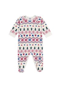Petit Bateau Strampler - milk multico