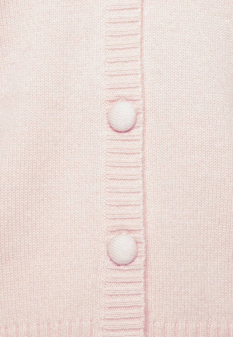 Damen Strickjacken | Davida Cashmere PUFF SHORT SLEEVE CARDIGAN Strickjacke light pink/pink - RO35072 Damen Strickjacken | Davida Cashmere PUFF SHORT SLEEVE CARDIGAN Strickjacke light pink/pink - RO35072