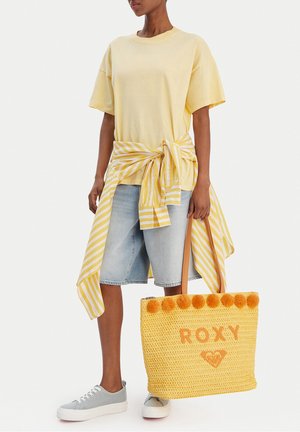 Roxy, ROXY BAG WOMEN'S YELLOW 5906751678145 - Shopping bags - yellow