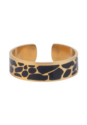 Ring - gold-coloured - black