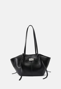 MIDI LONG STRAP BAG - Käekott - black