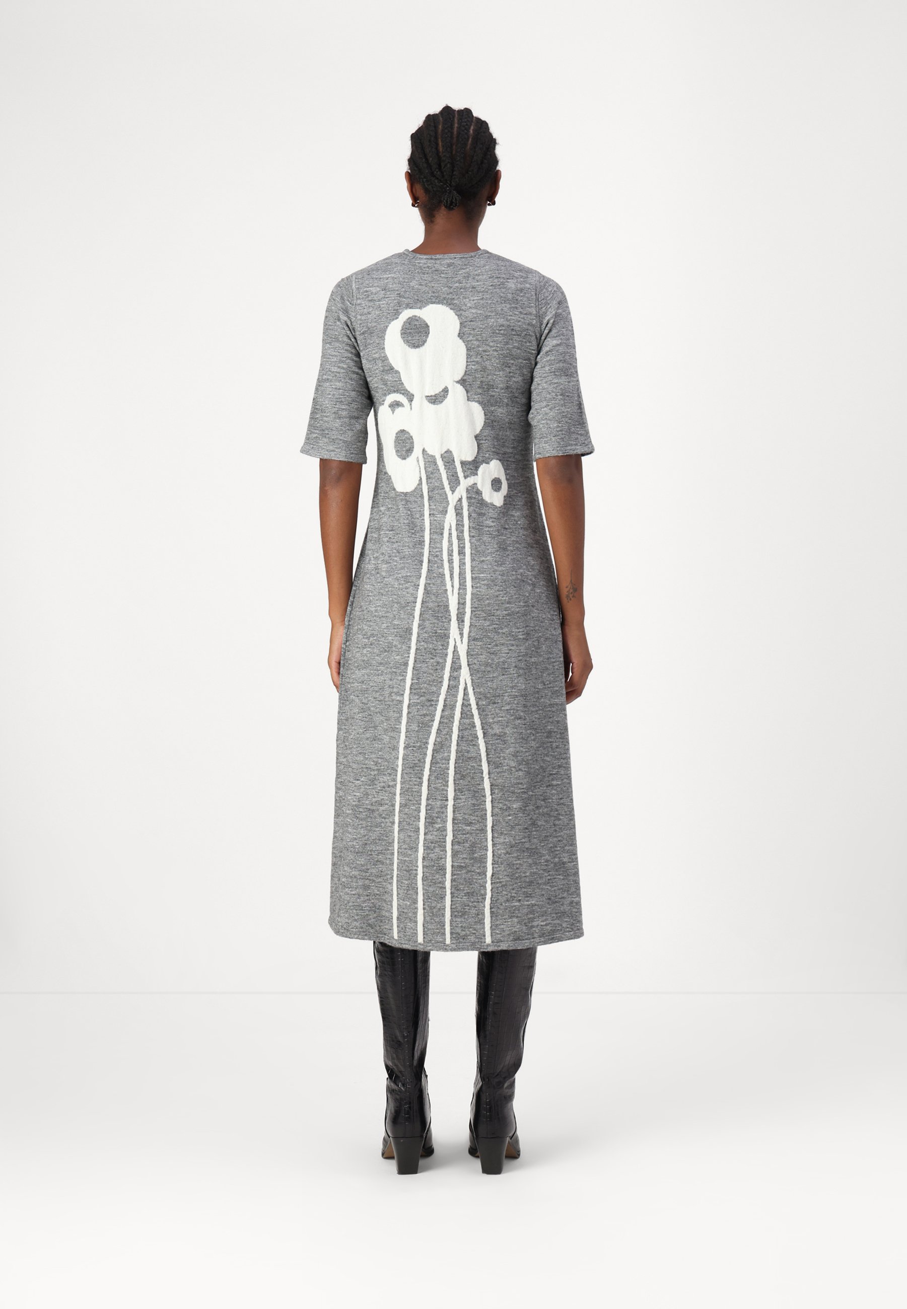 24AW■marimekko■Portti Lammet ウールブレンドニットドレス Marimekko Portti Lammet Sweater Dress – KIITOSlife