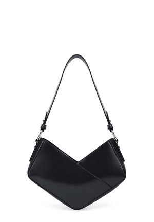 PEQUEÑO DE HOMBRO BRILLANTE - Bolso de mano - black