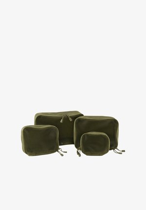 UNISEX US COOPER PACKING CUBES SET - Toaletna torbica - olive