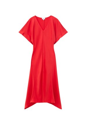 & OTHER STORIES, & OTHER STORIES V-NECK MAXI DRESS - Vestido informal - red