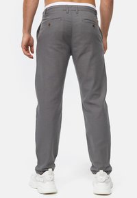 INDICODE JEANS INCLIO - Trousers - pewter