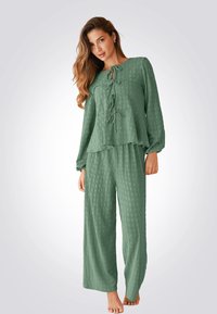 Cupshe SET - Pyjama - dark green