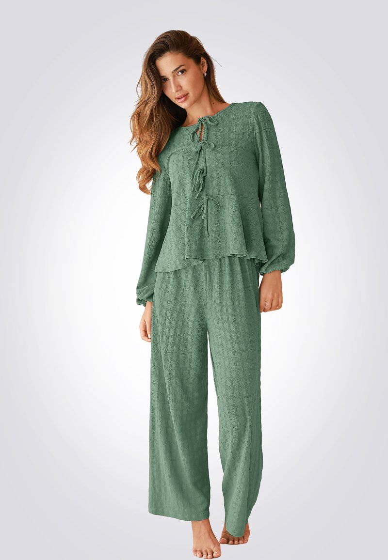 Cupshe SET - Pyjama - dark green