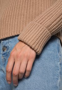 Selected Femme Strickpullover - brown