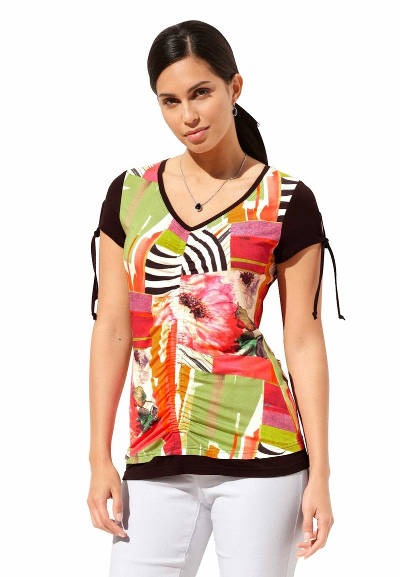 Damen T-Shirts | Amy Vermont T-Shirt print multicolor/mehrfarbig - WJ23624 Damen T-Shirts | Amy Vermont T-Shirt print multicolor/mehrfarbig - WJ23624