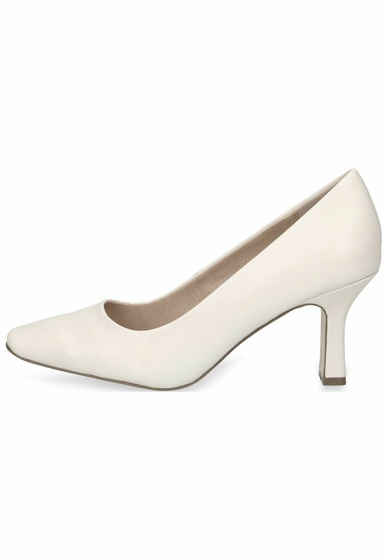 Caprice Decolleté - offwhite nappa/bianco
