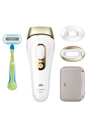 BRAUN IPL SYSTEM - SILK-EXPERT PRO - PL5152 - WHITE/GOLD - Hair removal tool - white gold