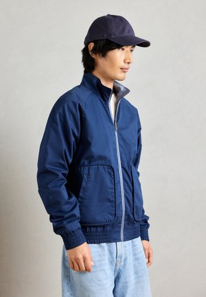 REVERSIBLE PRINTED JACKET - Chaqueta fina - pageant blue