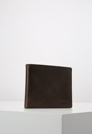 Fossil DERRICK - Wallet - dark brown