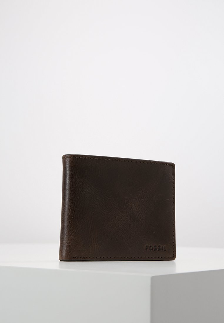 Fossil DERRICK - Portefeuille - dark brown