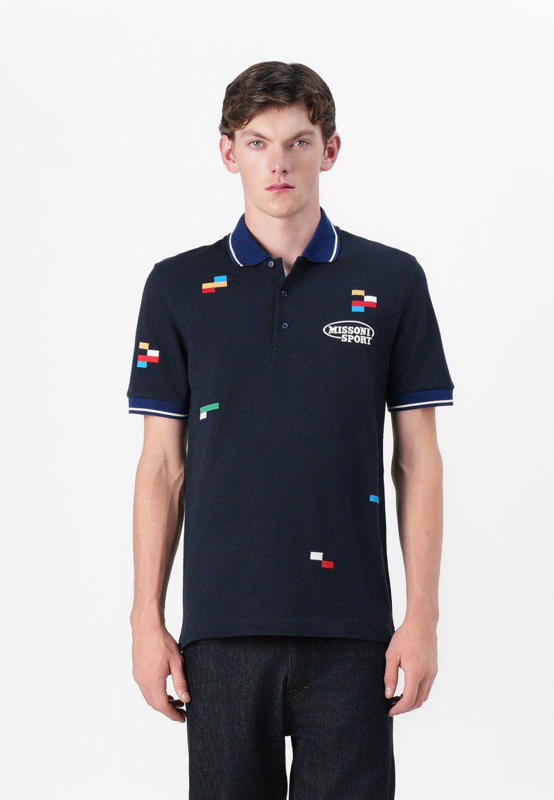 Missoni Poloshirt meerkleurig Missoni Poloshirt meerkleurig