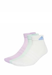 UNISEX 3 PACK - Sports socks - powder plum white halo mint