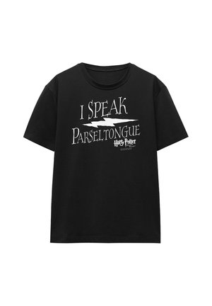 Cotton Soul, HARRY POTTER I SPEAK PARSELTONGUE - T-Shirt print - black