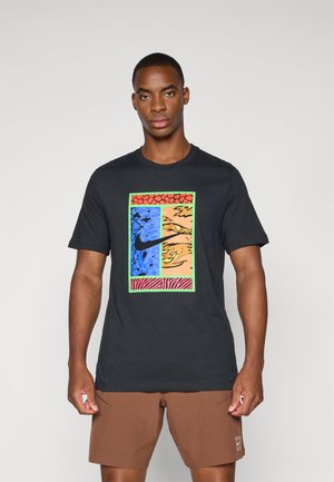 NIKECOURT TEE COURT - Športne majice - black