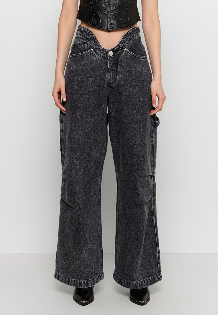 Han Kjøbenhavn Flared Jeans antraciet