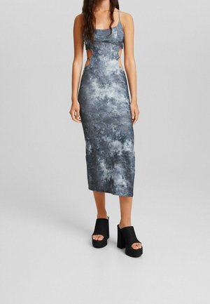 Bershka Neulemekko - blue