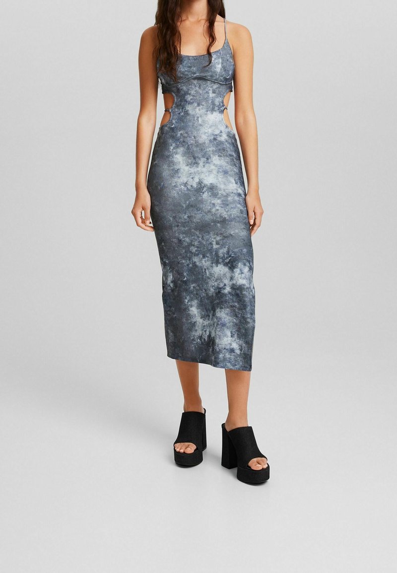 Bershka Jumper dress - blue