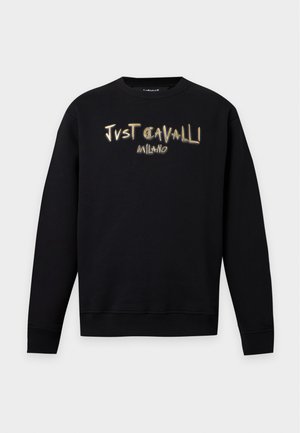 Just Cavalli, LOGO SHADE - Суитшърт - black/gold-coloured