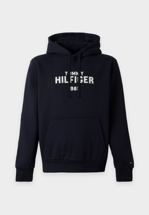 Tommy Hilfiger, STACK HOODIE - Φούτερ με κουκούλα - navy blue