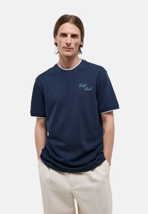 Monoprix T-shirt imprimé - marine