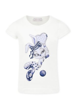 Monnalisa Camiseta estampada - white