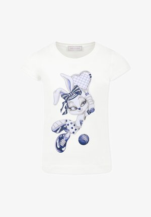 Monnalisa Camiseta estampada - white