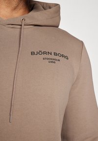Björn Borg ESSENTIAL HOODIE - Mikina s kapucňou - walnut