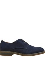Scarpe Stringate Marroni Con Ricamo All'Inglese 8023 da Uomo