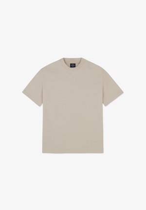 SAMMY - Nyomott mintás póló - sand