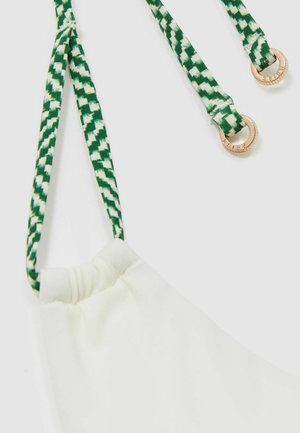 Reiss Bikinio viršutinė dalis - white green