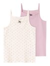 NKFSTRAP FLORAL 2 PACK - Caraco - buttercream